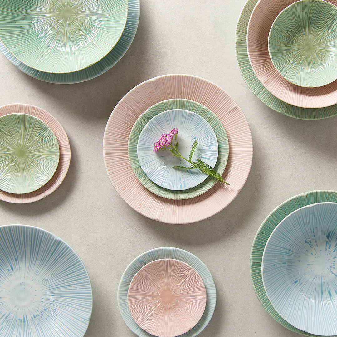Ice Drift pink side plate 22cm - Image 7