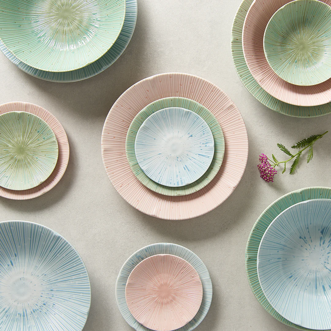 Ice Drift pink side plate 22cm - Image 8