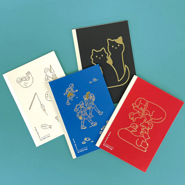 Sikigu A5 Pad Note 'Family edition' (Grid/White) - Image 2