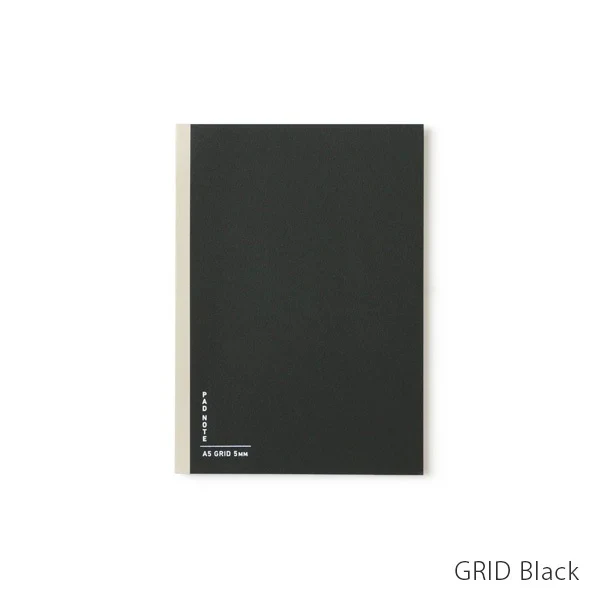 Sikigu A5 Pad Note (Grid/Black)