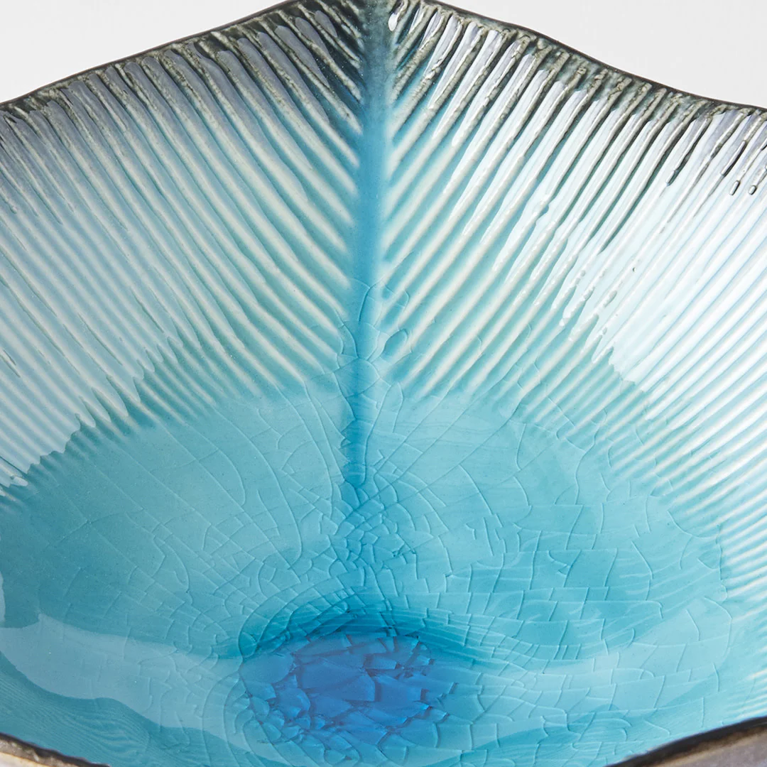 Sky Blue offcentre bowl 24cm - Image 2