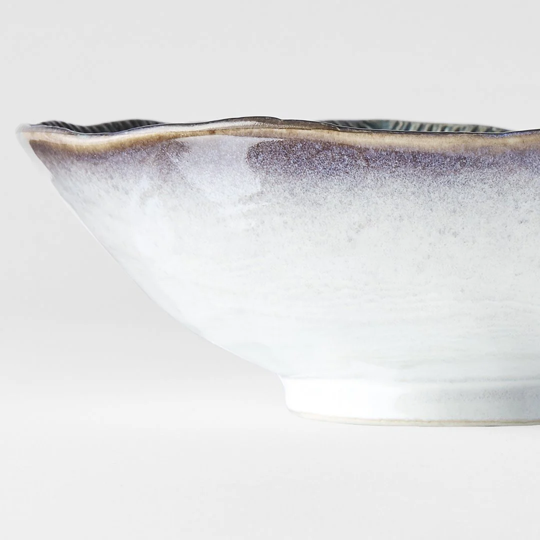Sky Blue offcentre bowl 24cm - Image 3