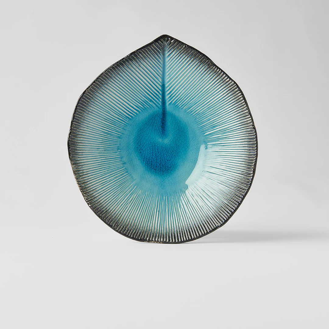Sky Blue ridged plate 16cm - Image 4