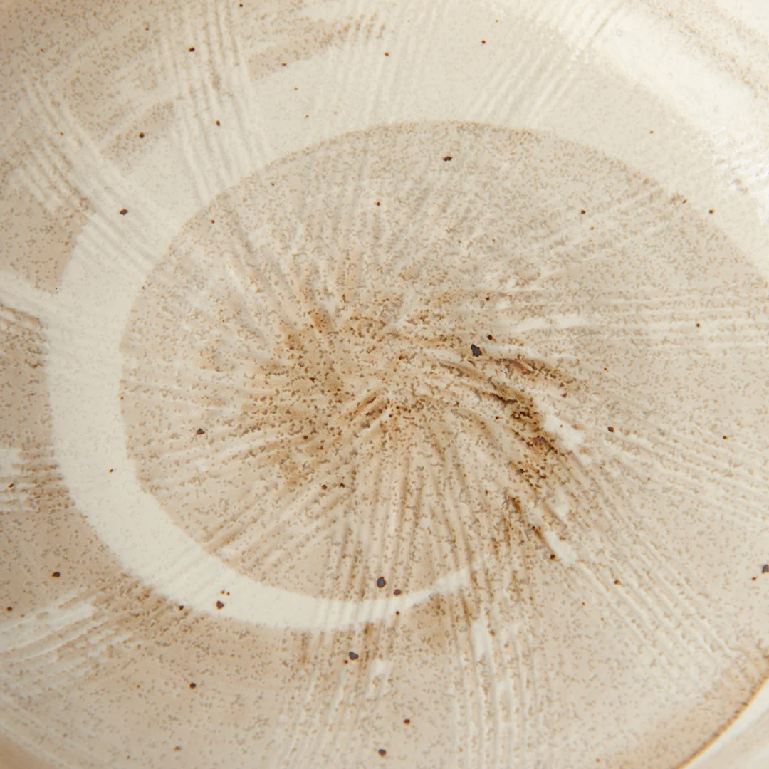 Spiral Sand Organic Tapas Plate 17cm - Image 2