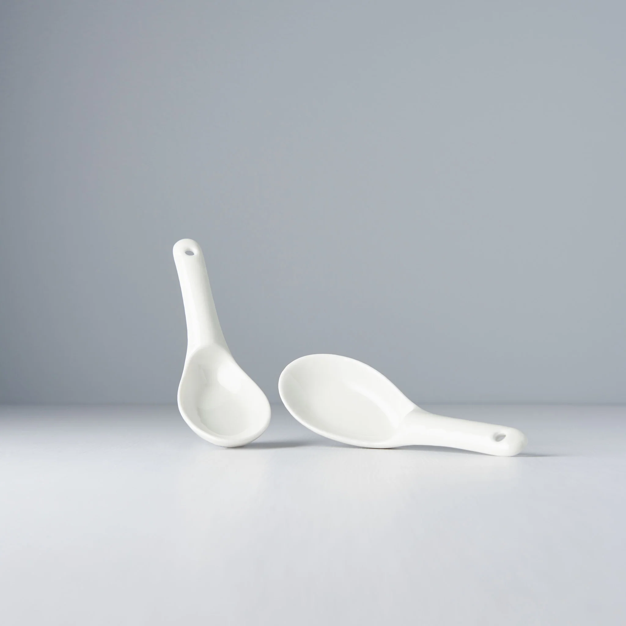 Small White Ramen Spoon 15cm - Image 5