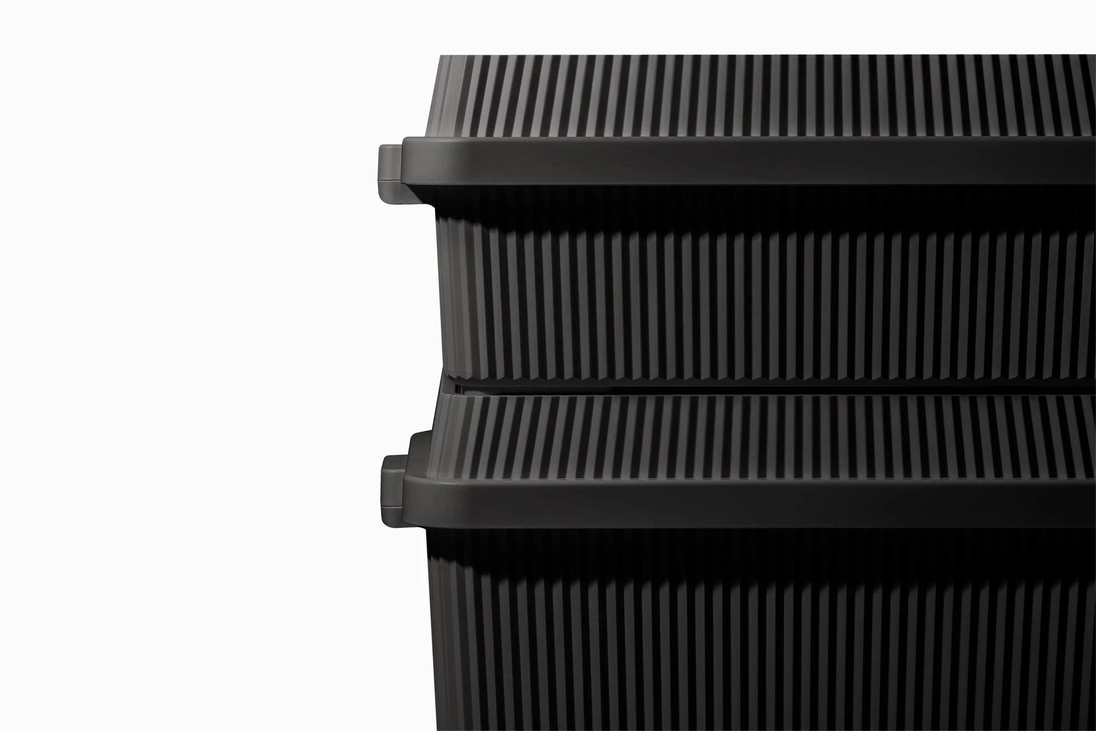 Multi-Purpose Stack-up Storage Container 53L - Black - Image 3