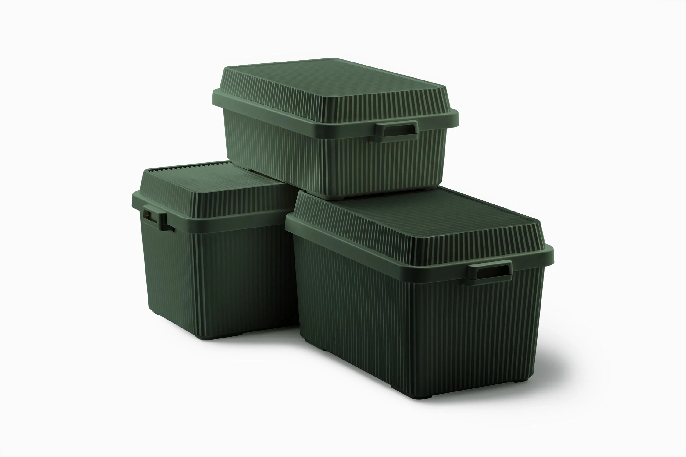 Multi-Purpose Stack-up Storage Container 83L - Green - Image 4