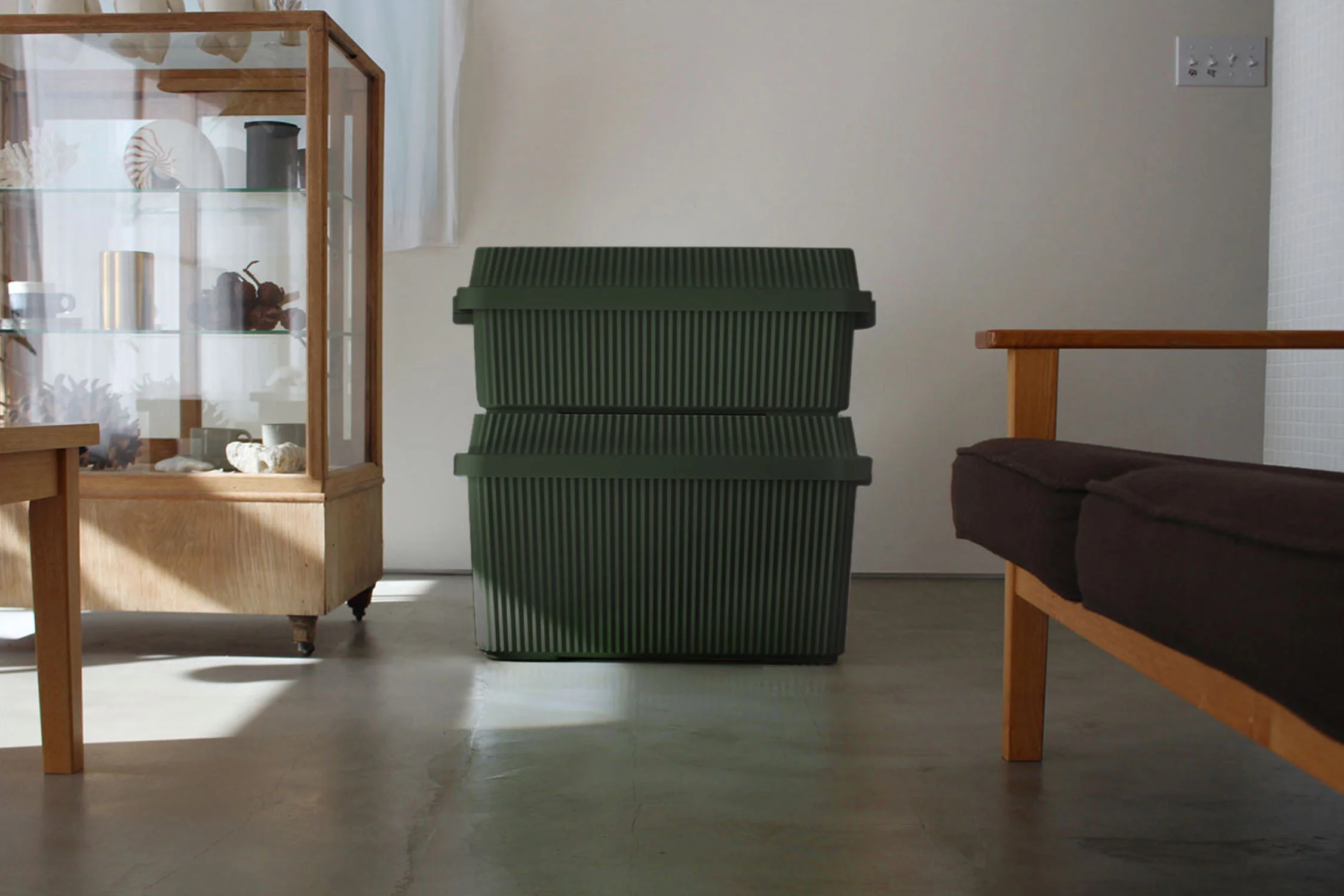 Multi-Purpose Stack-up Storage Container 83L - Green - Image 8