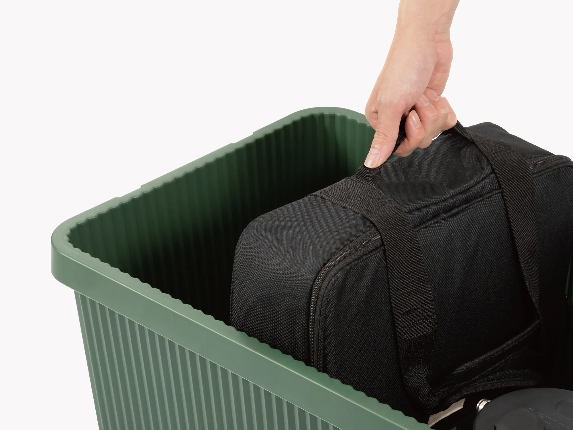 Multi-Purpose Stack-up Storage Container 83L - Green - Image 9