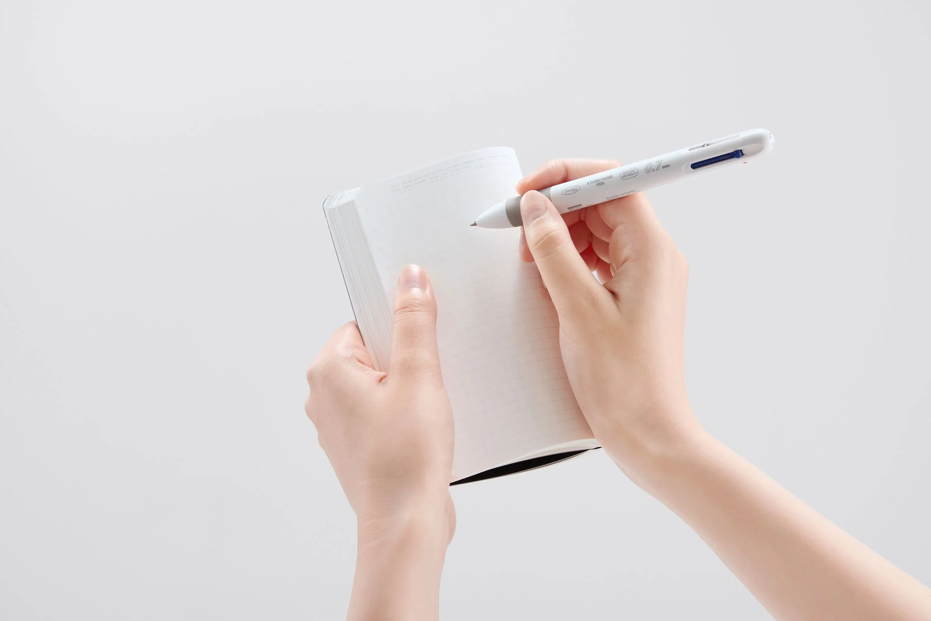 Stalogy 1/2 Year Notebook Grid A5 - 2025 Limited Edition Cloud Grey - Image 7