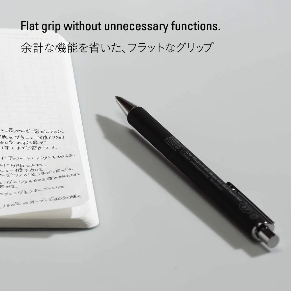 Stalogy Smooth Low-Viscosity Ballpoint Pen 0.7mm, Grey - Image 7