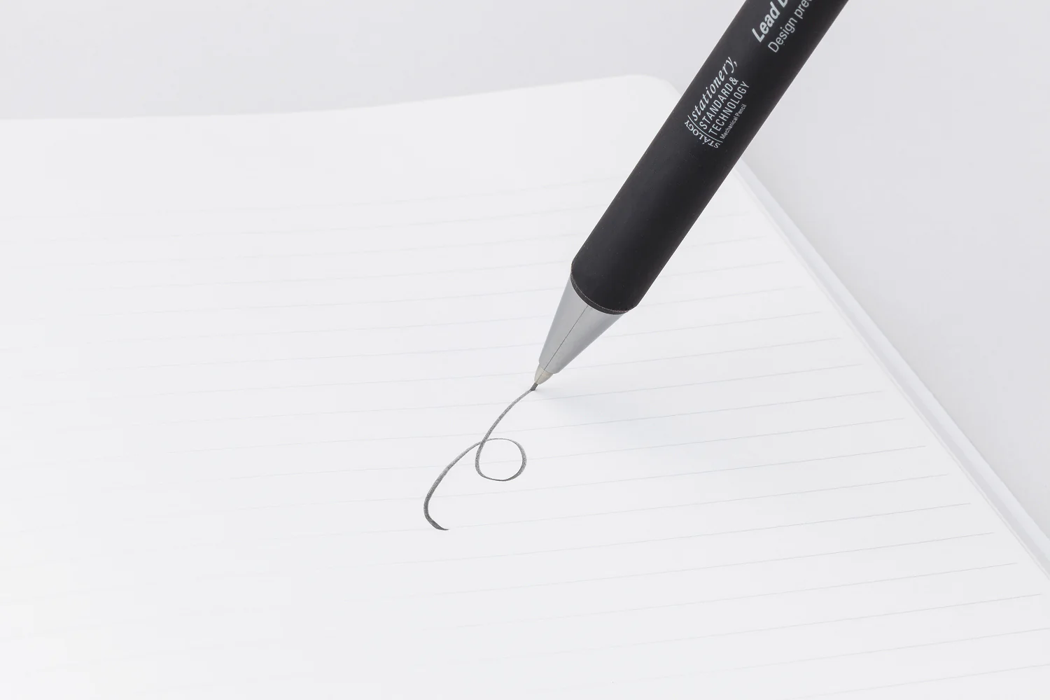 Stalogy Smooth Low-Viscosity Ballpoint Pen 0.7mm, Grey - Image 9