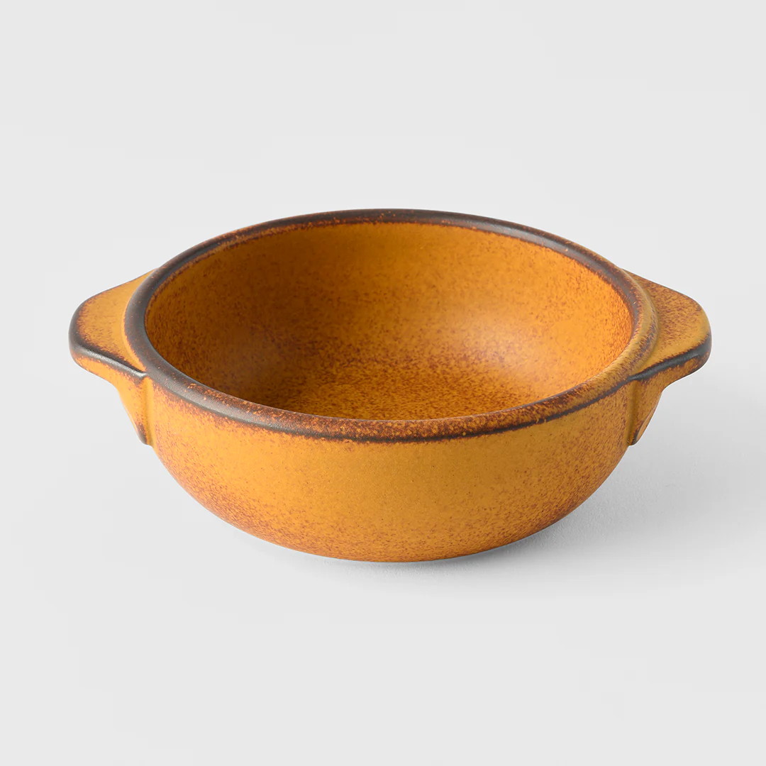 Sunflower yellow donabe pot 15cm