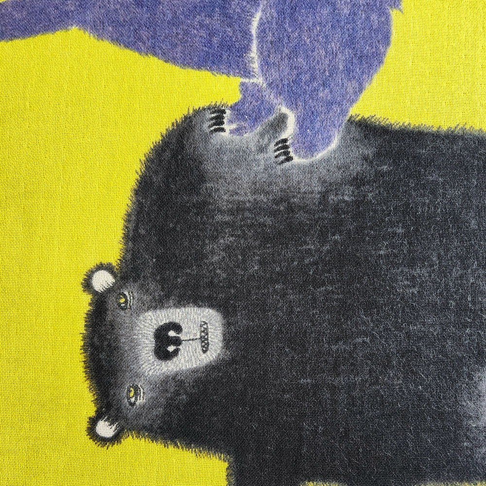 Tea Towel: Bear (Lemon-Like Moon)/Yellow 45x70cm - Image 2