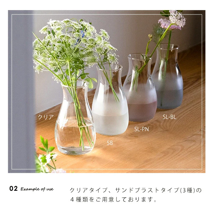 Tebineri Handmade Small Vase Gift Boxed - Clear - Image 5