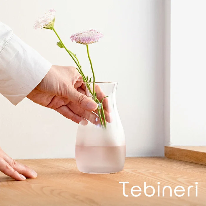 Tebineri Handmade Small Vase Gift Boxed - Clear - Image 6