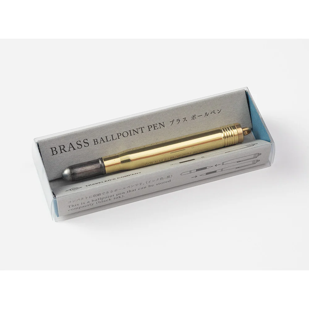 Traveler's Company Brass Ballpoint Pen - Image 2