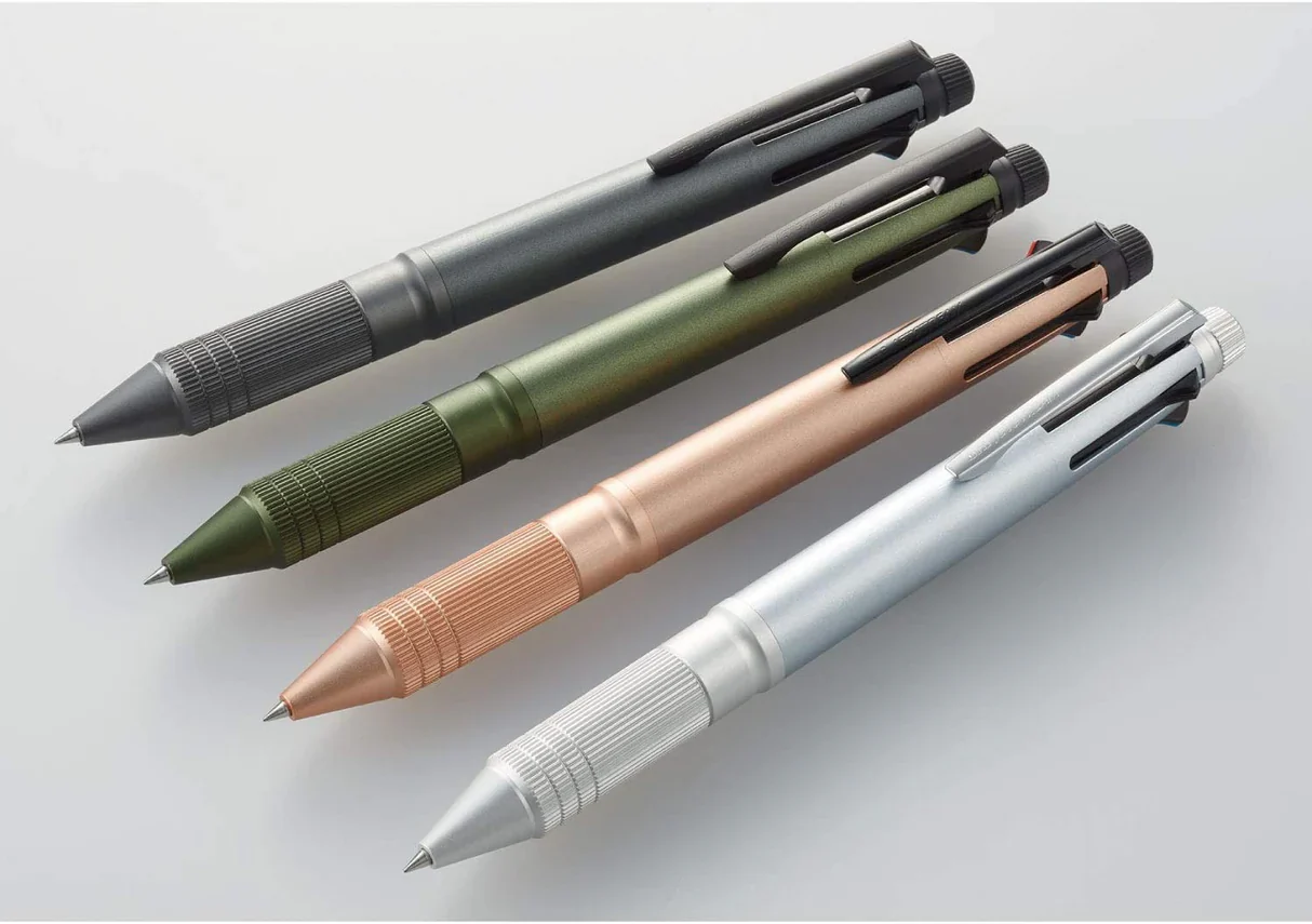 Uni Jetstream 4&1 Metal Edition Multi Pen - Gun Metallic - Image 6