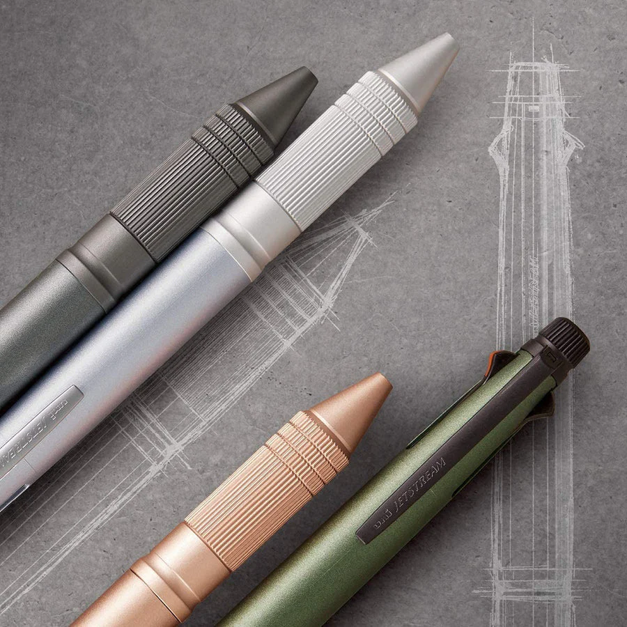 Uni Jetstream 4&1 Metal Edition Multi Pen - Gun Metallic - Image 5
