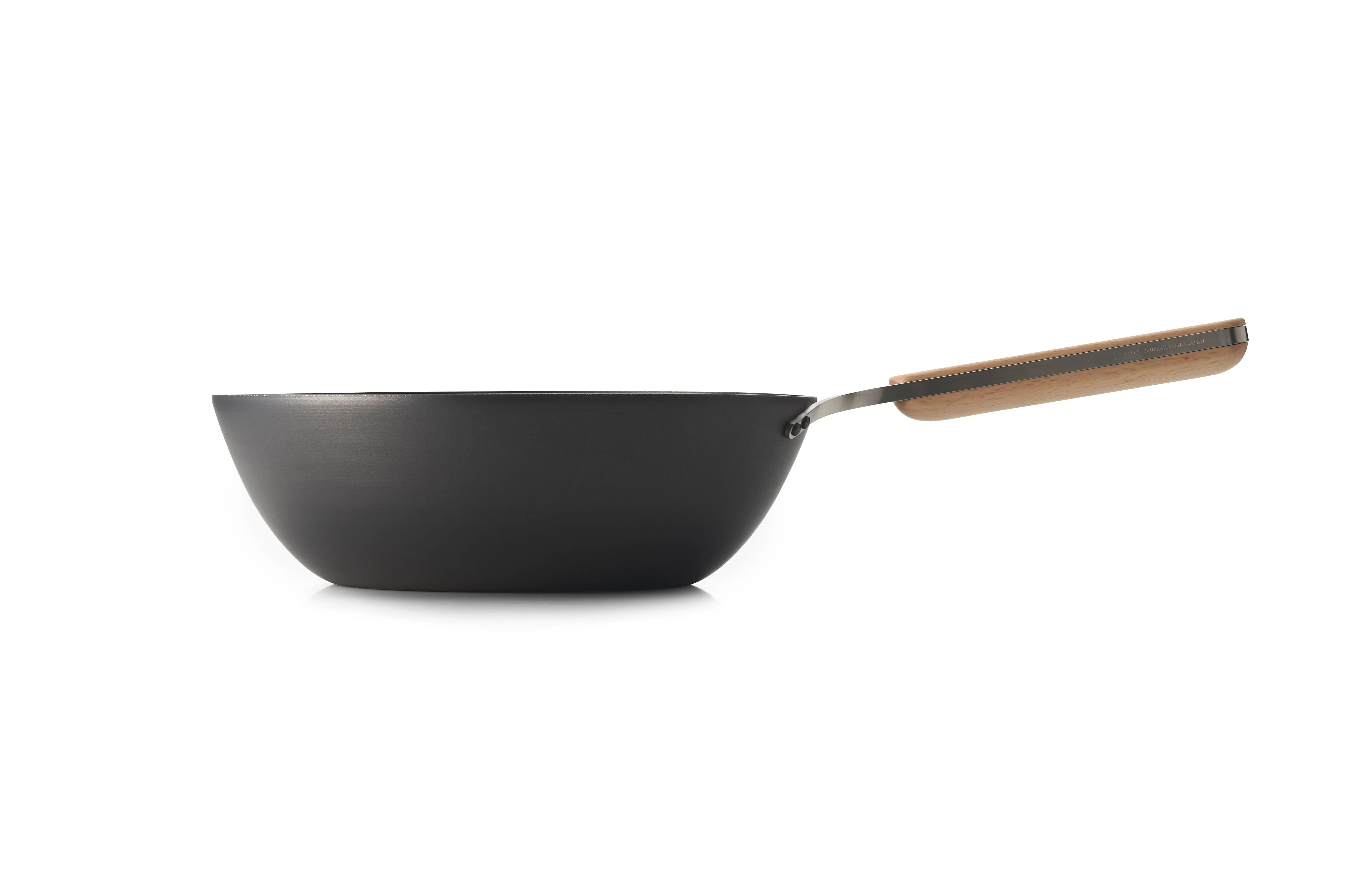 Nitrided Carbon Steel Wok Pan 28cm - Image 2