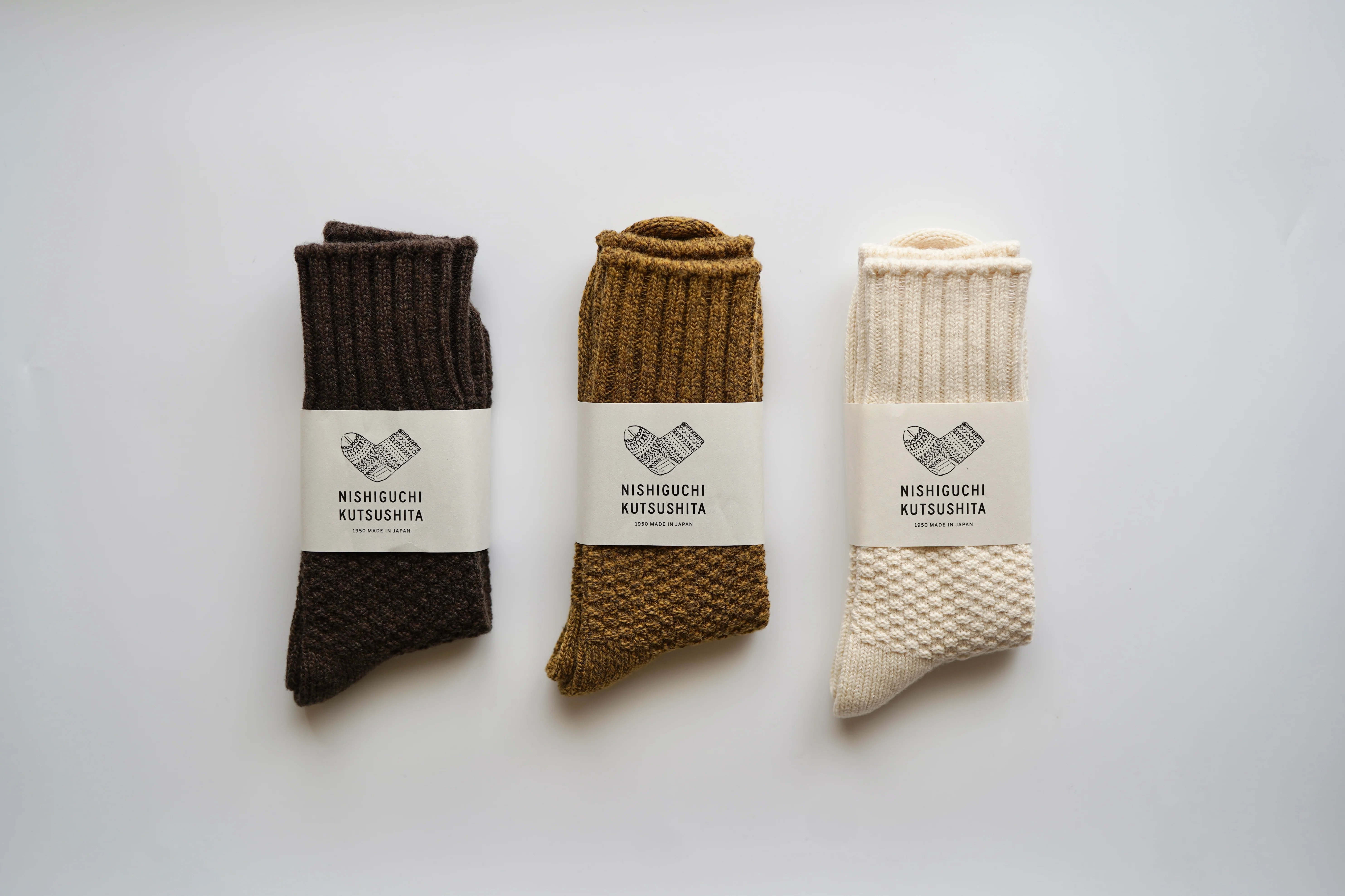 Wool Cotton Boots Socks - Mocha Brown - Image 5