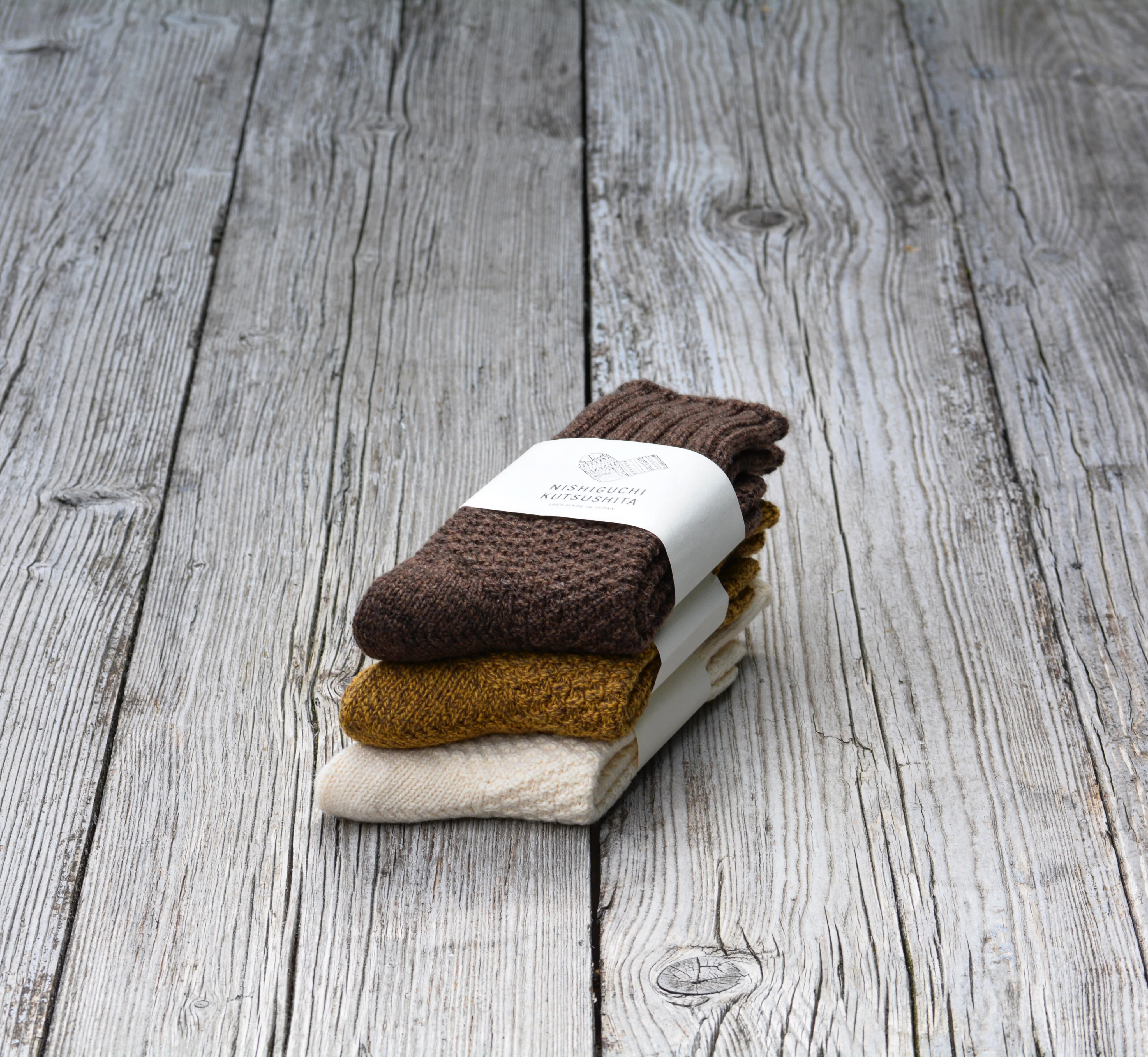 Wool Cotton Boots Socks - Moss Green - Image 6
